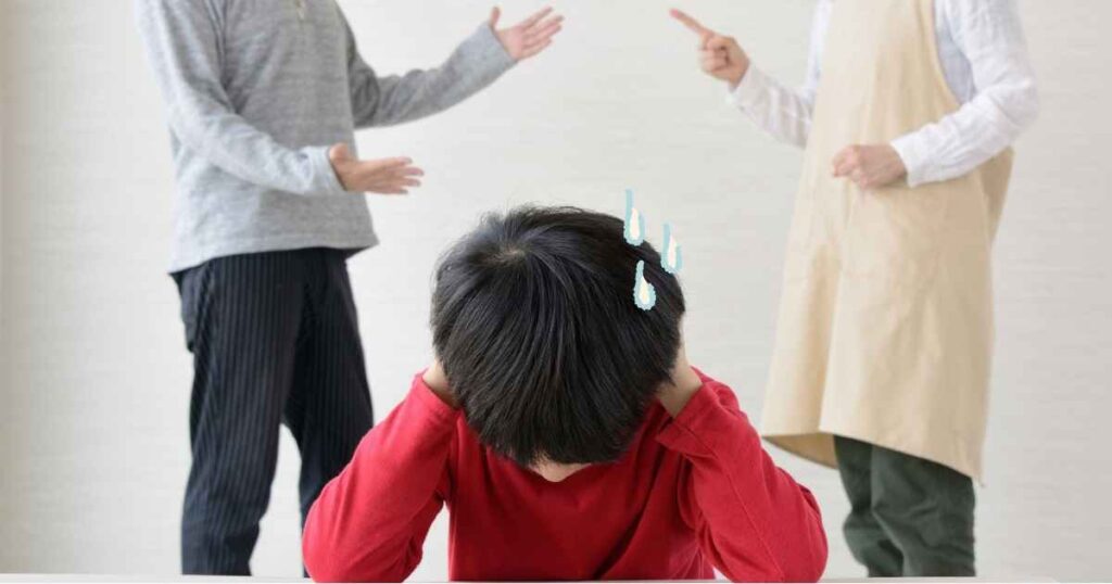 夫婦喧嘩と子供