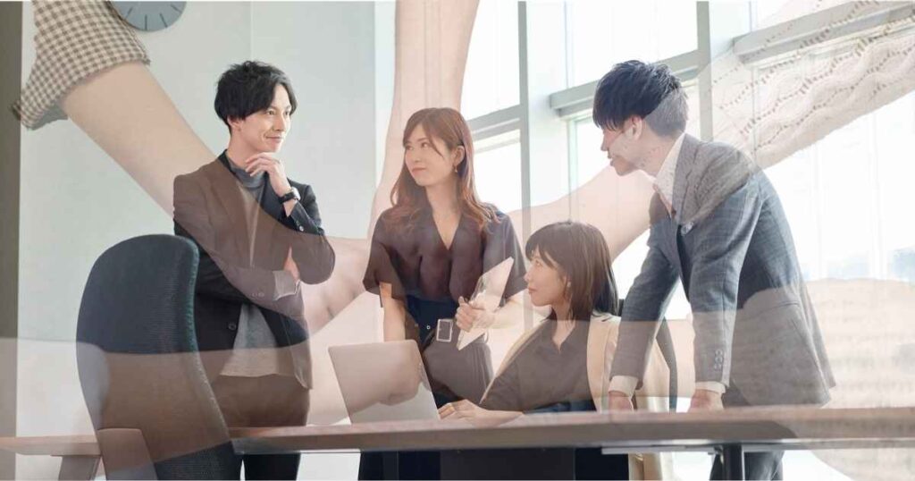 チームワーク 会社員